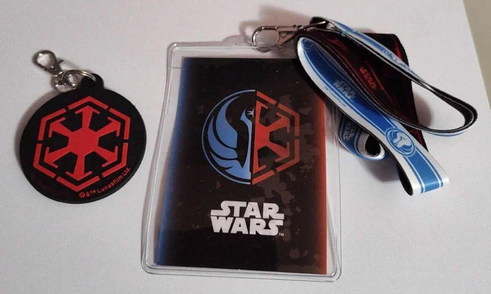Star Wars Old Republic Lanyard, Badge ID Holder & Keychain Exclusive